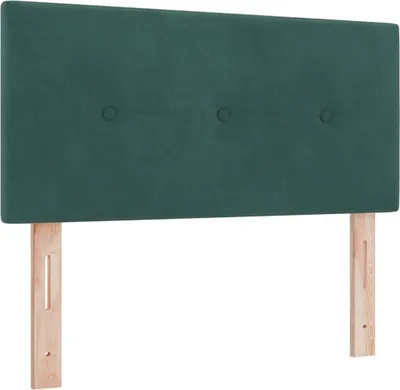 Produktbild von vidaXL Kopfteil Dunkelgrün 90 cm Samt