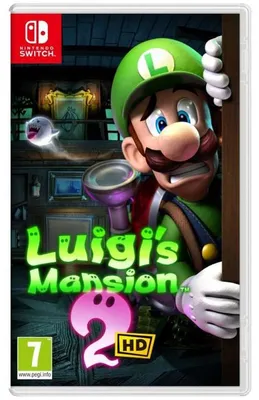 Immagine prodotto di Nintendo Luigi's Mansion 2 HD (Switch), Nintendo Switch, modalità multigiocatore, E (illimitato), supporto fisico