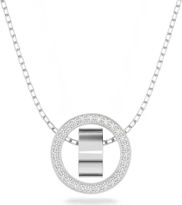 Produktbild von Halsketten   Mit Anhӓnger Swarovski Silber   Kollektion Hollow - frau