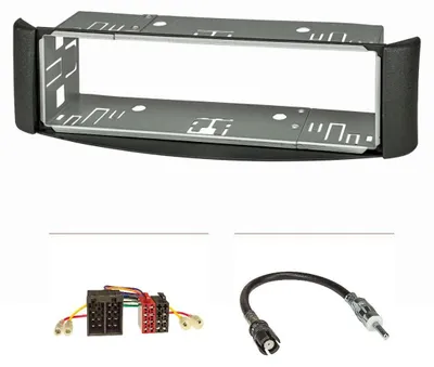 Radio-Einbaurahmen für Smart fortwo (450) 1998-2007, dunkelgrau