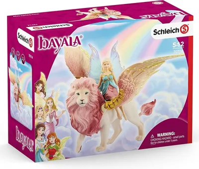 Image de Schleich schleich® bayala® 70714 Elfe auf geflügeltem Löwe 70714