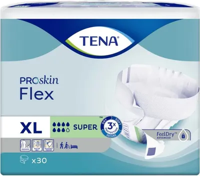 Image de Tena Proskin Flex Super XL - 3 paquets de 30 protections
