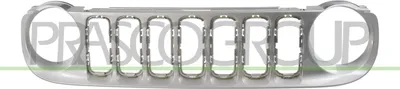 Produktbild von PRASCO JE1002315 Rahmen Kühlergrill Kühlergitter für JEEP Renegade SUV (BU, B1) Silber