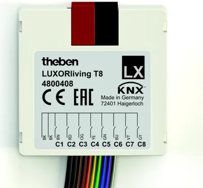 Produktbild von Theben Smart Home-System LUXORliving T8 4800408
