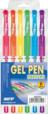 Obrázek produktu pro Gelové pero Neon set 6ks