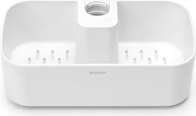 Obrázok produktu pre Brabantia Shower Caddy, Kúpeľňový organizér, Biela, 2,8 cm, 133 mm, 244 mm, 75 mm
