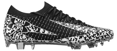 Image de Chaussures de football Under Armour Shadow Elite 3 FG, noires et blanches, taille 47