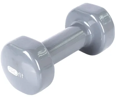 Obrázek produktu pro ProFit - Vinylová činka „DK 4102“ MR1642 (3 kg) (šedá)