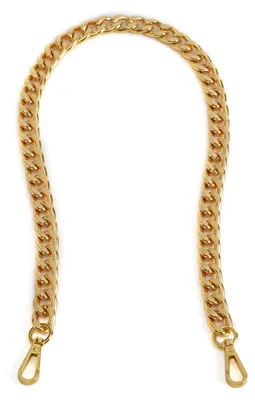 Produktbild von Taschenkette - Ersatz-Schulterriemen für Umhängetaschen - 18K goldfarben - 66 cm