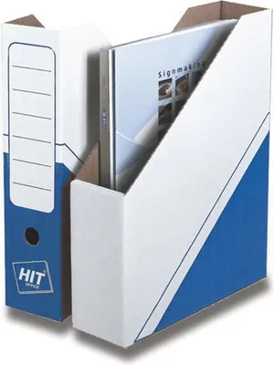 Obrázek produktu pro Magazin box Hit Office - archivační box 75 mm, modrý