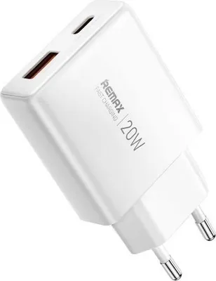 Zdjęcie produktu dla ŁADOWARKA SIECIOWA REMAX ULTRA THIN GaN 20W USB-C SZYBKIE ŁADOWANIE