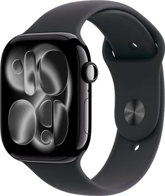 Image de Apple Watch S11 Cell/46/Bande sport/Noir