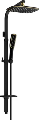 Immagine prodotto di Mexen Q49 colonna doccia nera/oro - 798494995-75