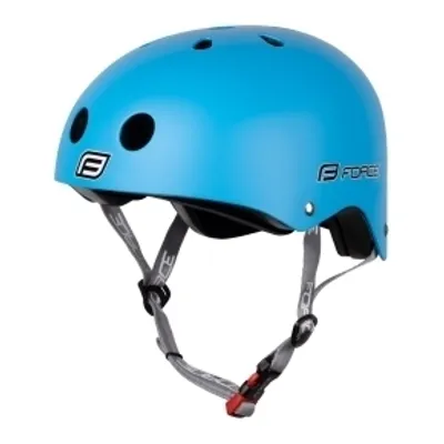 Produktbild von Force BMX Helm blau matt größe S-M (54-58 cm) 90194