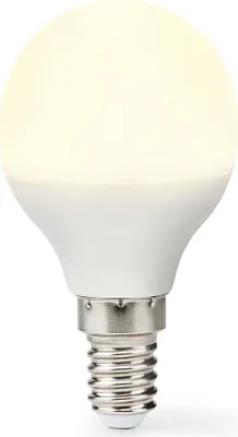 Produktbild von Nedis LBE14G452, 4,9 W, E14, 470 lm, 15000 h, Warmweiß