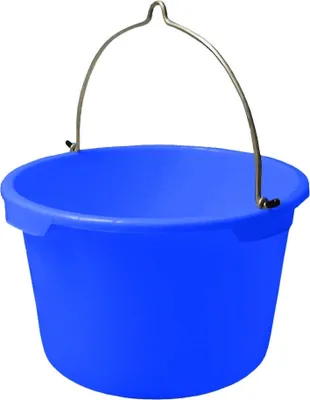 Produktbild von Mörtel-Kübel 40,0 l, Ø 51,5 cm, 'Profi', blau, kranbar