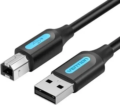 Obrázok produktu pre Vention COQBL, 10 m, USB A, USB B, USB 2.0, 0,48 Gbit/s, Čierna