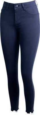Produktbild von topschuhe24 2575 Damen Skinny Jeans, Farbe:Schwarz, Größe:36 EU
