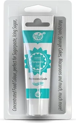 Produktbild von Rainbow Dust ProGel Turquoise 25 ml Gelfarbe Lebensmittelfarbe