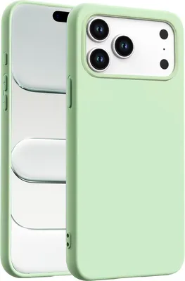Immagine prodotto di Custodia per Apple iPhone 17 Pro Max custodia del telefono cellulare custodia di protezione del telefono cellulare copertura in silicone custodia del telefono cellulare, verde