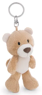 Produktbild von Nici Schlüsselanhänger Bär Finni karamell 10 cm Plüschanhänger