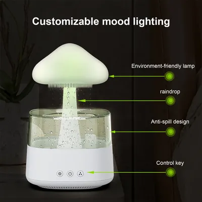 Zdjęcie produktu dla Nawilżacz Raining Cloud, dyfuzor aromatu nawilżacza, nawilżacz do sypialni, przenośny nawilżacz, prezent do domu