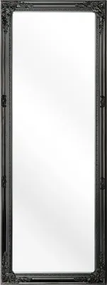 Obrázek produktu pro BELIANI zrcadlo Závěsné nástěnné , černé, 50 x 130 cm, dekorativní