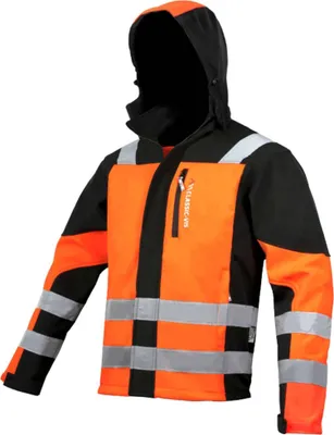 Produktbild von Softshelljacke Warnjacke Orange M