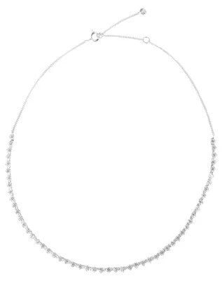 Image de Michael Kors MKC1612AN040 Collier Femme laiton argent blanc 36 cm