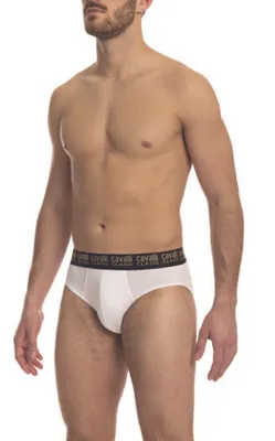 Produktbild von Cavalli Class Herren SLIP Weiß QXO01DJD003_BI00053 : Größe - M Größe: M
