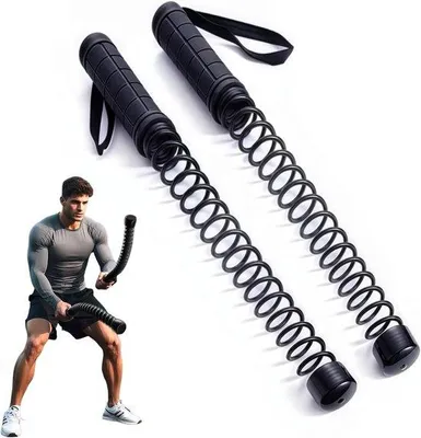 Produktbild von Draadloze gevechtstouwen, fitnesstouwen, für Heim- und Fitnessstudio, HIIT, Cardio, Krafttraining, für Männer und Frauen