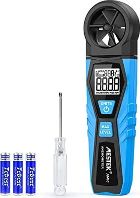 Produktbild von Windmesser digitaler Anemometer Mestek Meter Handheld Speed ​​Lufttemperatur MAX Mess