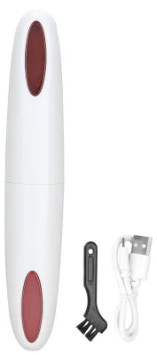 Produktbild von Elektrisch beheizter Wimpernzange USB wiederaufladbar Wimpernzange Lockenwerkzeuge für langanhaltende natürliche Wimpern Weiß