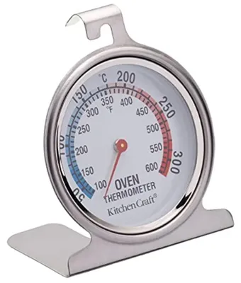 Produktbild von KitchenCraft Backofenthermometer, Edelstahl-Überthermometer für Umluft- und Gasb