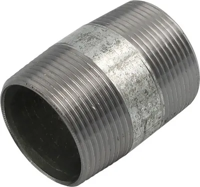 Produktbild von Rohrdoppelnippel 1 1/2 Zoll x 60 mm DN40 Rohrnippel verzinkt