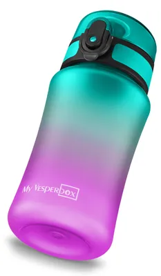 Produktbild von My Vesperbox® Trinkflasche Kinder [350ML] - Wasserflasche Kohlensäure Geeignet & Auslaufsicher - Water Bottle Kids - für Schule & Sport - Kinderflasche für Mädchen & Jungen - inkl. Ersatzdichtung