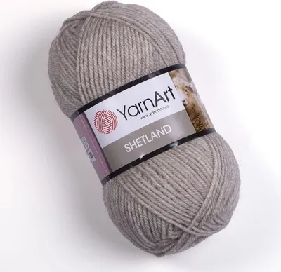 Obrázek produktu pro YarnArt Shetland příze 100 g / 300 m - barva 504 světle béžový melír - vlněná příze