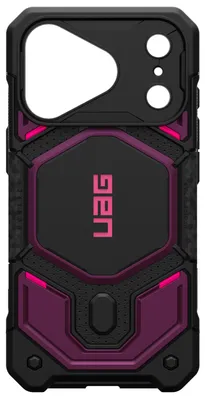 Image de Coque arrière UAG Monarch Pro pour l'Apple iPhone 18 Pro / 17 Pro - Violet profond "Synth"