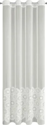 Immagine prodotto di EUROFIRANY | Tenda - tenda - 140 x 250 cm - crema - con applicazione