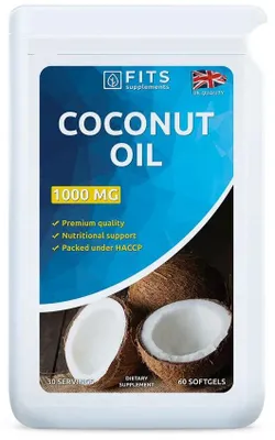 Produktbild von Kokosöl 1000 mg, 60 Weichkapseln
