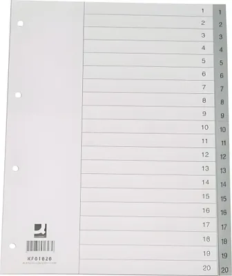 Obrázok produktu pre Connect KF01828, Šedá, Polypropylén (PP), A4, 210 mm, 297 mm, 120 kusov