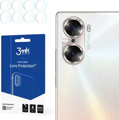 Produktbild von 3mk Hybridglas Lens Protection für Honor 60 Kamera Objektiv Kameralinse 0,16mm 6H (4 Stück)
