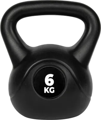 Obrázek produktu pro VirtuFit PVC kettlebell 6 kg černý