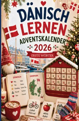 Produktbild von Dänisch lernen Adventskalender 2026 - Erste Wörter