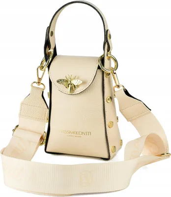 Obrázek produktu pro Massimo Contti Damen-Bikertasche Mit Bienenkette
