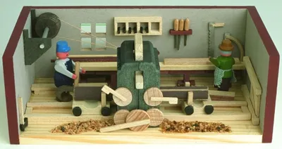 Obrázek produktu pro Miniaturní pila ŠxVxH 11x4x6 cm NOVINKA