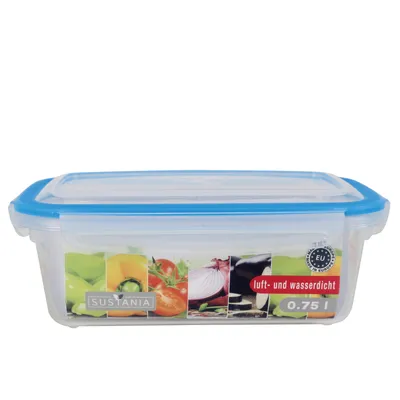 Produktbild von Frischhaltedosen Vorratsdosen transparent Deckel mit Clickverschluss 750 ml