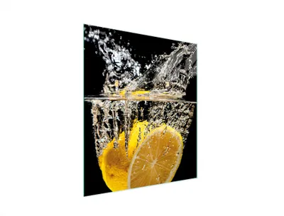 Obrázek produktu pro Skleněná krájecí deska 45x52 lemon