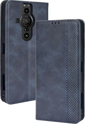 Produktbild von Mobigear Sensation  Sony Xperia Pro-I Hülle Klapphülle Geldbörse - Blau