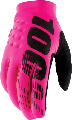 Produktbild von 100% Unisex Handschuhe Brisker , Neon Pink, XXL